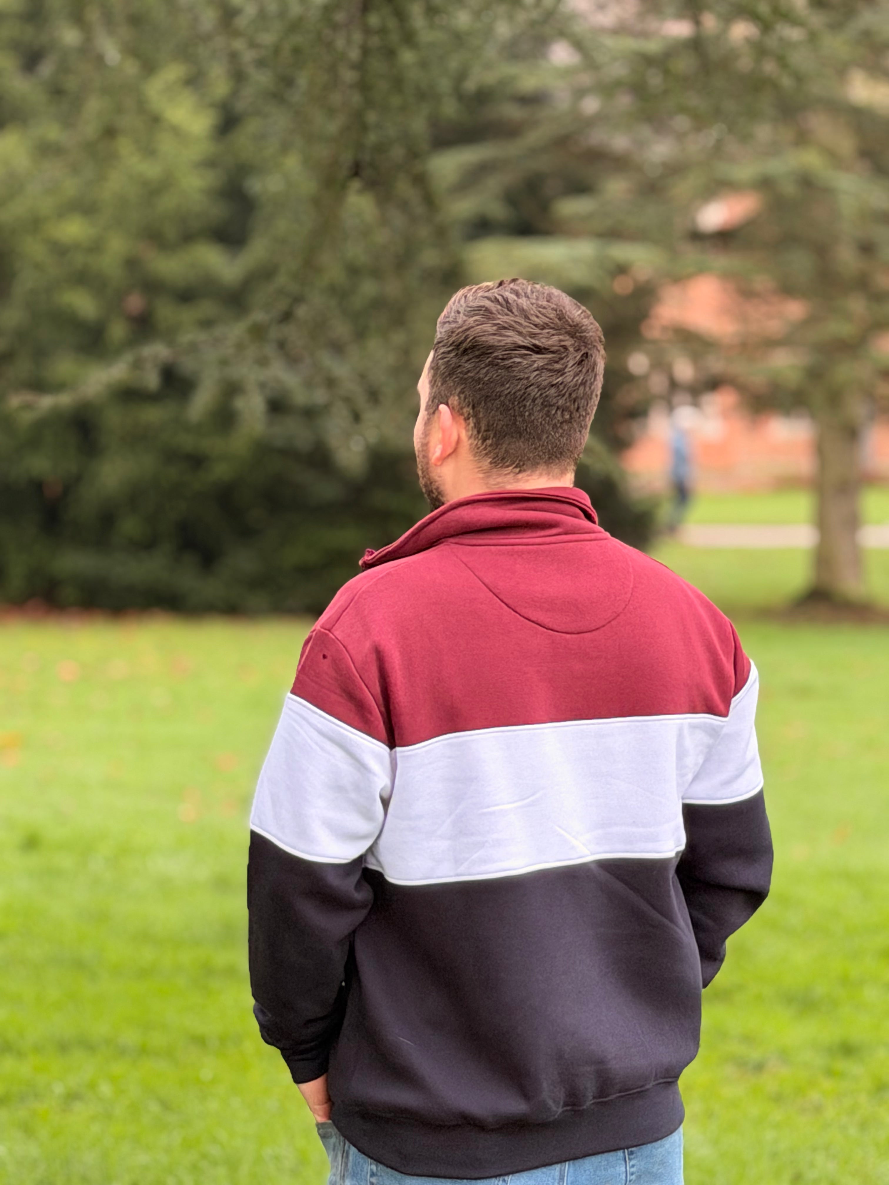 Fox & Furrow ¼‑zip fleece