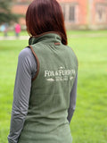 Women's Fox & Furrow Fleece Gilet – Moss Green